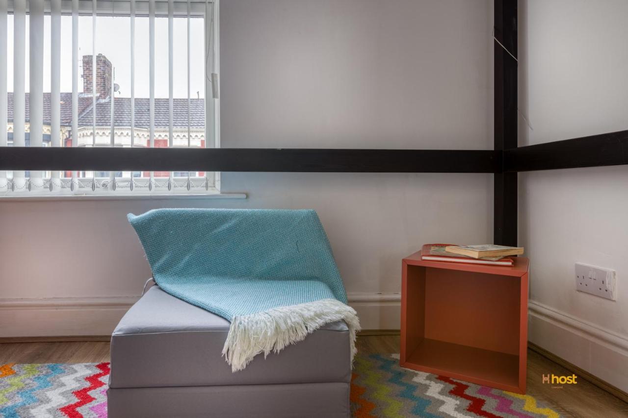 Host Liverpool - Artsy Stadium Suite, City Center & Garden Exterior foto